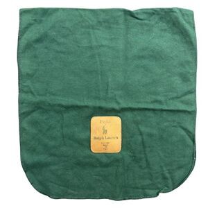 Polo Ralph Lauren Unisex Green Dust Cloth Cover Glasses Cleaner Microfiber Cloth